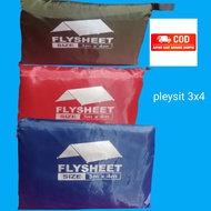 flysheet tenda 3x4 waterpof murah / terpal tenda / flysheet waterproof