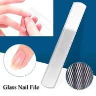 ( Kkm ) FREE BOX Nano Glass Nail File Nano Glass Nail File Glass Nail File Manicure Glass Nail Polis