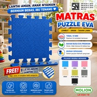 MOLION TOYS Baby Puzzle Playmat 60x60cm Foam EvaMate Safe & Soft Children's Play Carpet