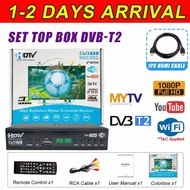 MYTV Full HD 1080P  Decorder DVB-T2 Digital TV Tuner DVB T2 Terrestrial Decoder T2 Digital TV Dekode