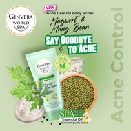 Ginvera World Spa Mugwort & Mug Bean Body Scrub (200ml)