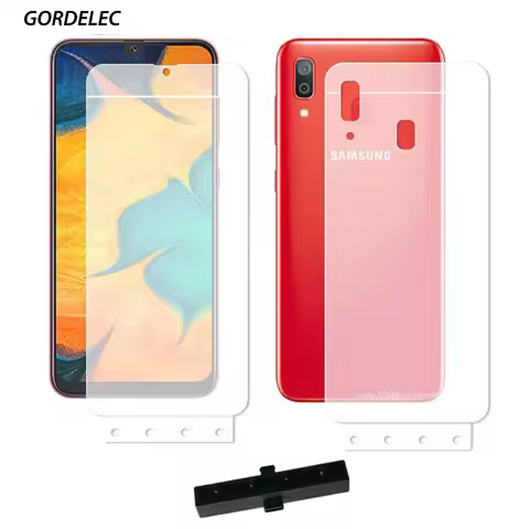 2pcs Front and Back Screen Protector For Samsung Galaxy A50 A60 A70 A30 Hydrogel film For Samsung A1