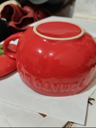 紅色番茄造型湯碗