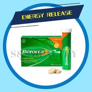 Berocca Vitamin C, Vitamin B,  Calcium, Magnesium & Zinc 15 effervescent Tablets