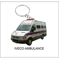 iveco ambulance ambulan kkm kesihatan van keychain