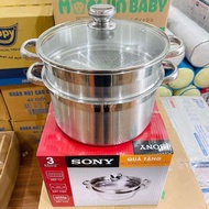 Sony 26cm High-End Steamer Set Uses All Types Of Cookers