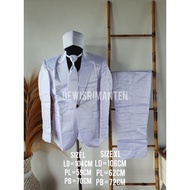 White and/ wedding suit national groom's suit