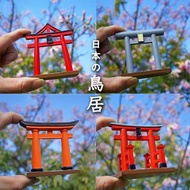鳥居擺件日式場景道具和風仿真裝飾盆景沙盤微景觀京都日本原神