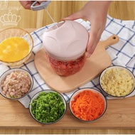 Multi-function Manual Garlic Cutter Food Processor Vegetable Chopper Slicer