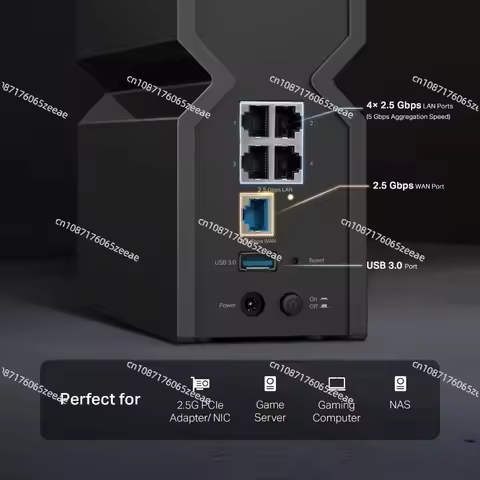 2025 hot sale TP-Link Tri-Band BE9300 WiFi 7 Router Archer BE550 6-Stream 9.2Gbps Full 2.5G Ports 6 