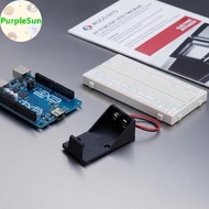 PurpleSun 5/10PCS 9V Battery Clip Holder 9V Battery Case 9V Battery Box With Wire Leads DIY Accessor