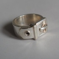 HERMÈS 1960s Vintage Ring 愛馬仕 1960年代 古董銀戒指