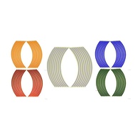 Tire Hub Sticker Reflective Sticker Rim Sticker Modified Steel Rim Sticker Motorcycle Wheel Car Inch
