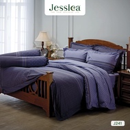 Jessica Cotton mix พิมพ์ลาย J241 ชุดเครื่องนอน ผ้าปูที่นอน ผ้าห่มนวม เจสสิก้า พิมพ์ลายได้อย่างประณีตสวยงาม