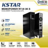 KSTAR MP RT 3K S 3KVA 2700W On-line Smart UPS, Rack-Tower Convertible
