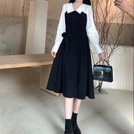 Korean midi dress, long dress, Korean style dress for women, Korean dress for women,/ dress for wome