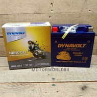 BATERI DYNAVOLT BATTERY MG9-4B-C 12N9L-BS 12N9 12N9L YB9 NANO GEL TECHNOLOGY HEAVY DUTY POWER SPORTS