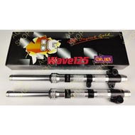 Wave125 W125 Alloy Fork Lay CNC Front Fork Front Fork Set (CNC LAY)