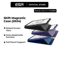 ESR iPad Air / Pro 11 13 (2024) Shift Magnetic Case with 9 angle stand