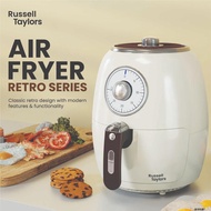 Air Fryer 3.8L RUSSELL TAYLOR Retro Air Fryer | Large Capacity | AF23 Cream