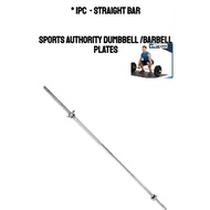 4 Feet by 1.2 Meters- (STRAIGHT) Exercise Hand Long Bar Barbell Buckle Weight lifting Straight Pole