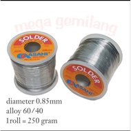 Asahi soldering iron diameter 0.85mm 250 grams