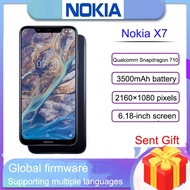 For Nokia 8.1 Nokia X7 Smartphone 6.18" inches Snapdragon 710 Octa Core Android 20MP Mobile Phone Fa