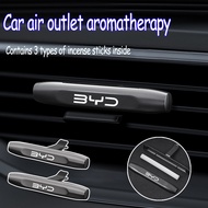 BYD Car Air Fresheners Scents Diffuser Vent Clips Perfume Essential Oil Sticks For BYD Dolphin Atto 