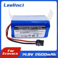 Leelinci 14.8V 18650 Lithium Battery For Conga Excellence 990 Ecovacs Deebot N79 N79S DN622 Eufy RoboVac 11 11S RoboVac