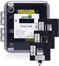 Leviton 3O480-2D Series 3000 Outdoor Meter Kit 277/480VAC 3P4W 200A with 3 Split Core CTs