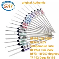 100pcs/LOT Asli BF192 10A 250V BF92-I 125V Suhu Fius BF192X 16A BF73 - BF257 Darjah TF 192 Degc RY19