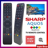 Sharp Aquos TV YouTube remote control replacement (RM-L1678) gb289wjsa huayu unversual sharp  GB326W
