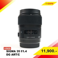 [USED] SIGMA 35 f/1.4 DG ART/C