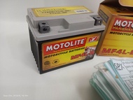 Motolite Battery MF7A-B Motorcycle 12V.Heavy Duty