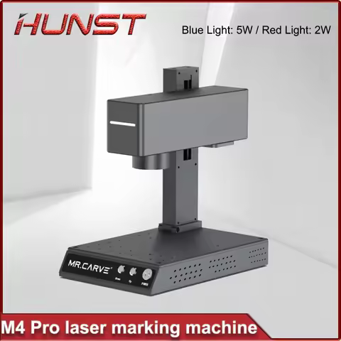 HUNST M4 PRO Fiber Laser Marking Machine Laser Printer Laser Engraving Machine For Gold Jewelry Wood