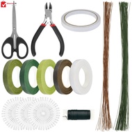 Floral Arrangement Kit Floral Arrangement Tools with Floral Tape 26 Gauge Floral Stem Wire 22 Gauge 