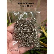 RM3.50/50 tali : BC-012-2 - Ball Chain - 2.4 mm x 11 cm to 12 cm