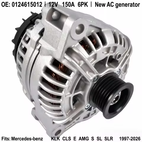 Car Alternator 12V 150A 6PK OE 0124615012 For Mercedes CLK430 CLS350 E240 E430 S430 SL500 AMG E55 W2