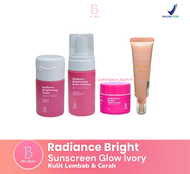 PAKET LUXURY CREAM SIANG SUNSCREEN IVORY / RADIANCE BRIGHT GLOW IVORY SUNSCREEN BG SKIN / BG SKINCAR