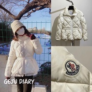 [Top Version] MONCLE * Mengkou Down Jacket~Lace Velvet Down Jacket Women Winter New Style Bread Jacket Warm Jacket