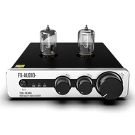 Q-BAIHE Black Home 6N3 Decoding Tube Bile Pre-stage ESS93018K2M 24Bit/192kHz Bass Output with 12V2A 