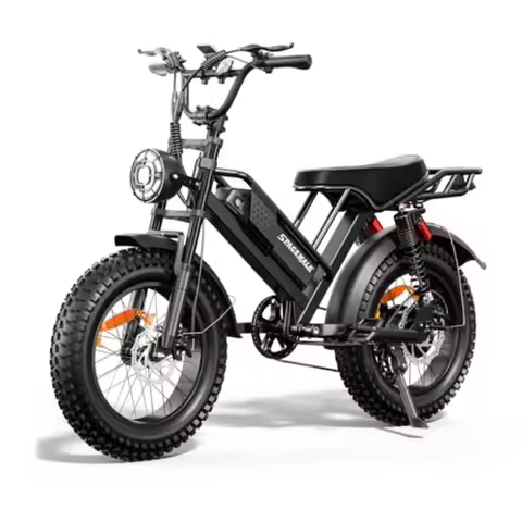 Spacewalk Electric Bike M6/M7 for Teens/Adults: 16/20 ebike, 1500W peak motor, 21.7mph/27.9mph, 48V 