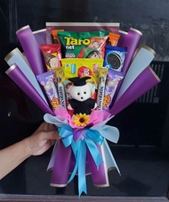 Buket Snack Dan Boneka Wisuda // Buket Kelulusan