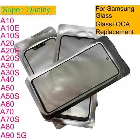 10Pcs For Samsung Galaxy A10 A10S A10E A20 A20S A20E A30 A30S A40 A50 A50S A70 A80 A60 A90 Touch Scr