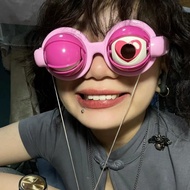 Eye Creative Tricky Funny Glasses Funny Selfie Funny Props Big Eye Toys 4.7