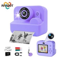 Thermal Instant Print Camera With 32G Card 1080P Children Mini Digital HD Video Camera Educational T