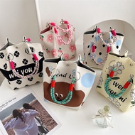 Premium Canvas Bucket Handbag – Trendy Handbag