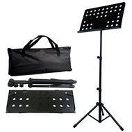 Tripod Metal Music Stand | String Instrument Sheet Holder, Liftable Foldable & Portable Lyrics Stand