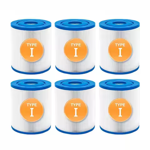 Type I Filter Cartridge for Bestway Pool Size 1, Hot Tub Filter for Bestway Swimming Pool and Spa Fi