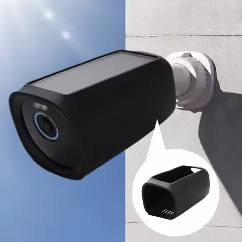 Silicone Protective Cover for Eufy Cam 3 Add-on Anti-Scratch Camera Protective Case UV-proof Protect